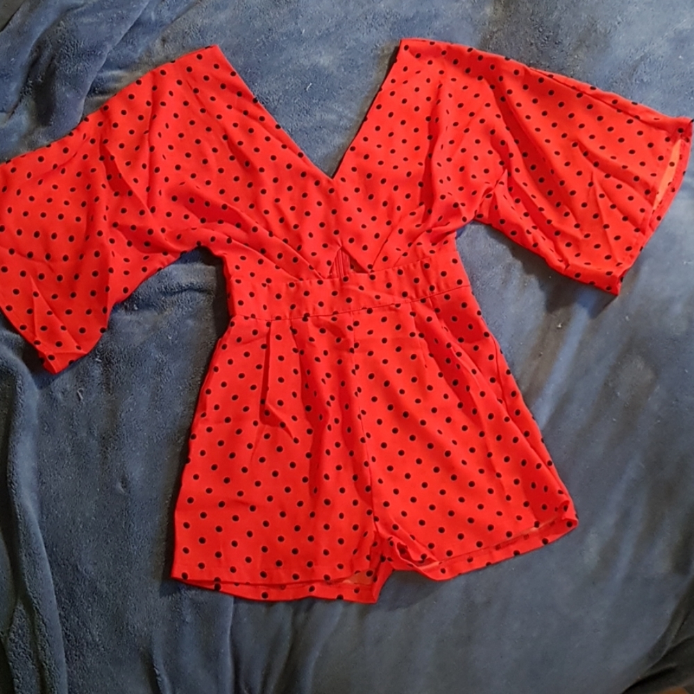 Polkadot romper